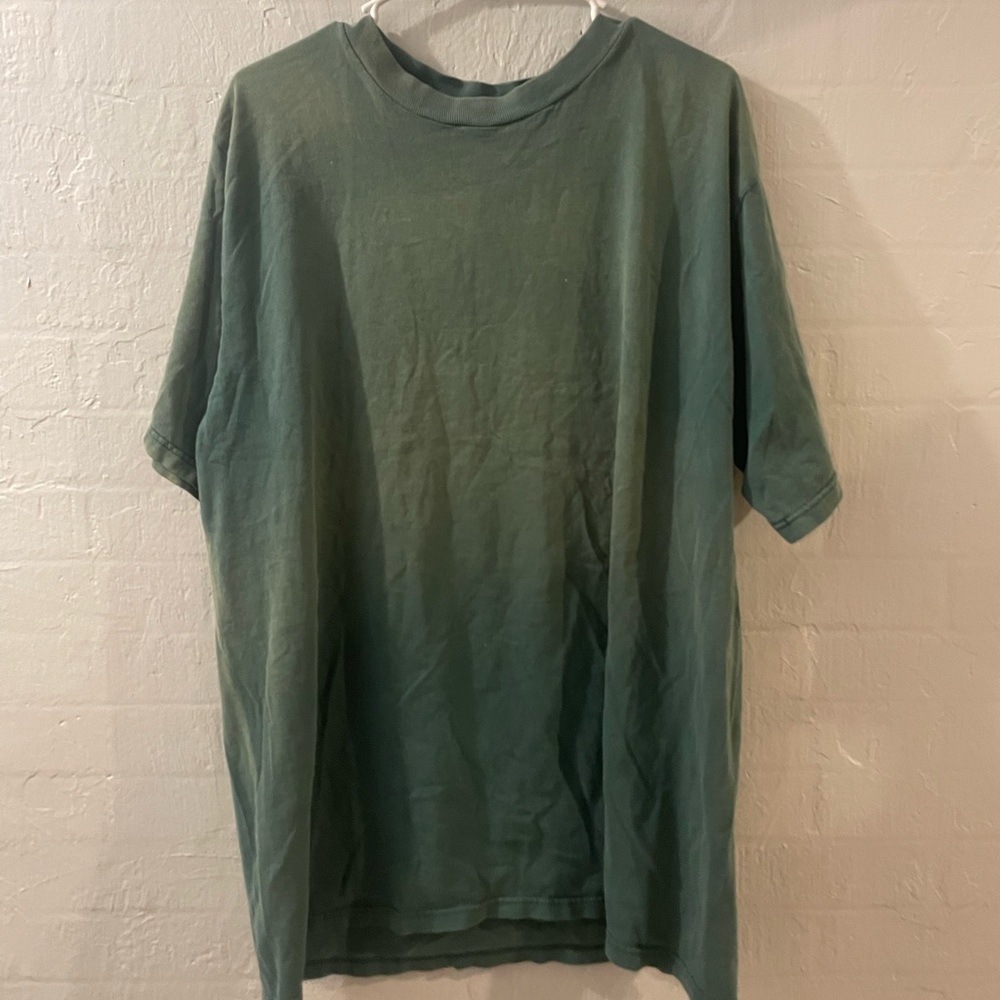 Vintage Fruit Of The Loom Plain Sunbleached T-Shirt